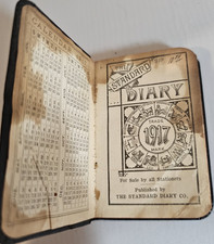 1917 3.5 x 2.5 Standard Diary Daily Reminder ...