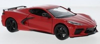 Chevrolet Corvette Stingray C8 Rot Modellauto 79360 Motormax 1:24
