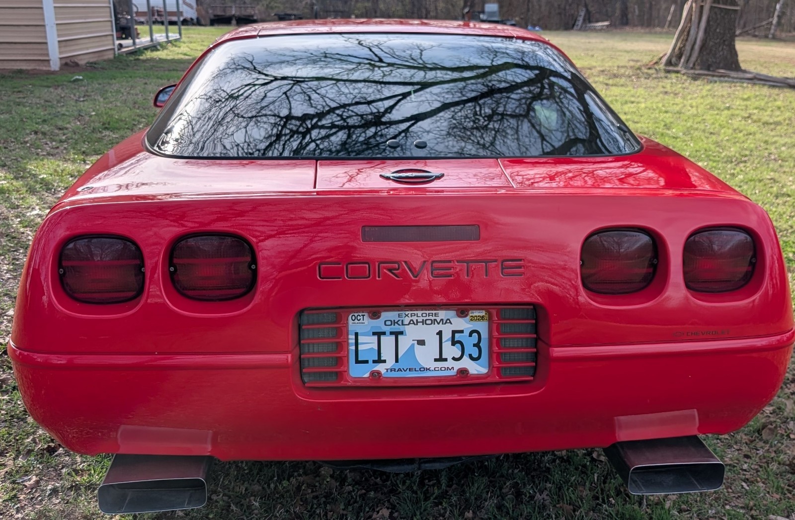 1996 Red Chevrolet Corvette   | C4 Corvette Photo 6