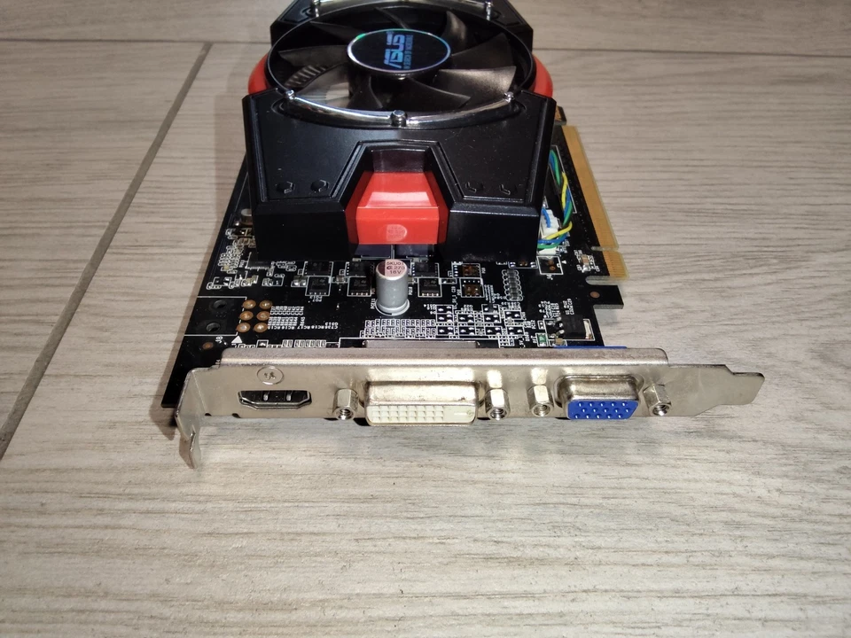 SCHEDA VIDEO GPU ASUS NVIDIA GEFORCE GTX 650 2GB GDDR5 DVI VGA Mini-HDMI PCI-E - Immagine 2 di 4