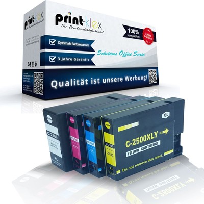 4x Kompatible XL Tintenpatronen für Canon Maxify MB 5350 5450 5455