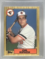 Cal Ripken Jr 1987 Topps #784 Collector's Edition Tiffany