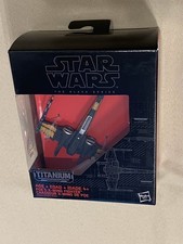 Star Wars The Force Awakens Black Series Titanium Poe Dameron's X-Wing