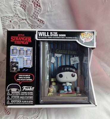 k39) Funko Pop Stranger things Will Castle Byers In The Upside Down Figur NeuOVP