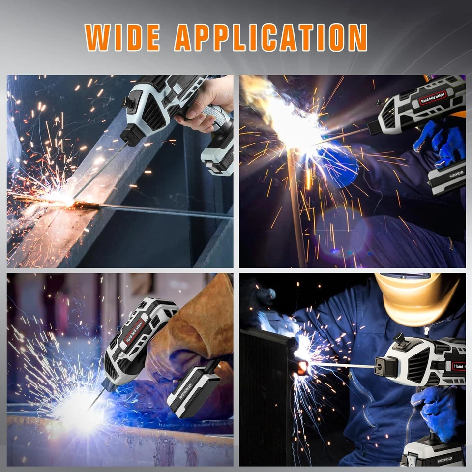 YesRight Welding Machine Handheld 110V 120Amp Portable ARC Welder Gun Hand Held - Image 3 of 4