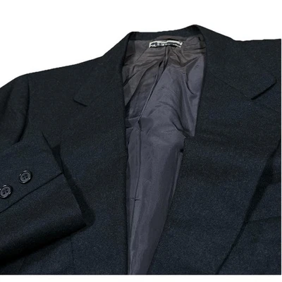 Vintage Brioni Wool Roman Style Sport Coat Two Button Italy 42 Tag 20" Across