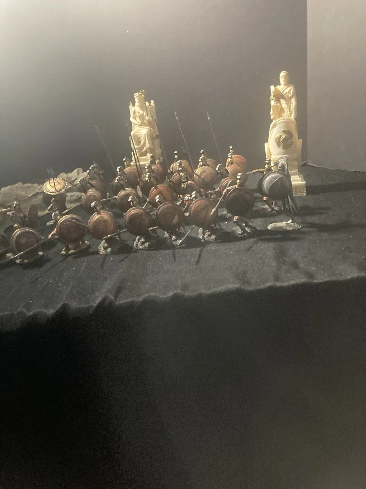 孔蒂收藏品锡和塑料斯巴达人 — 第 3/4 张图片