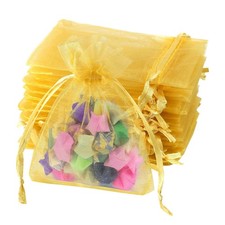 100 Pcs 2x3 Inch Organza Gift Bags Small Jewelry Pouches for Wedding Birthday