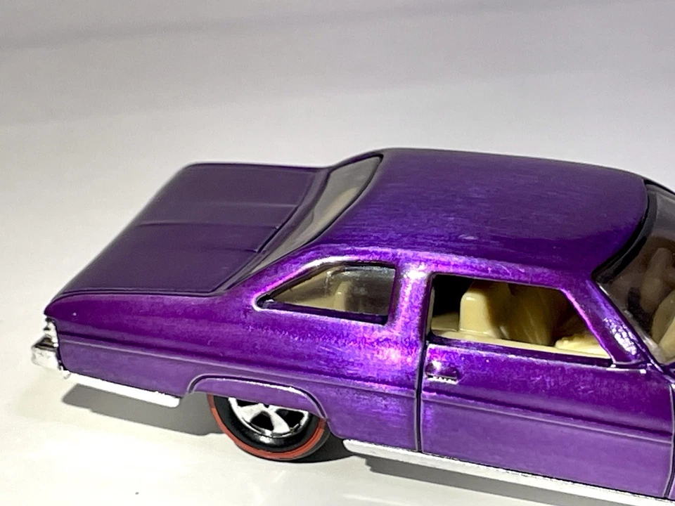 Brand new CUSTOM MADE REDLINE SPECTRAFLAME PURPLE 😈Matchbox '75 Chevy Caprice - Image 3 of 4