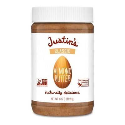 Classic Almond Butter, Only Two Ingredients, No Stir, Gluten-free, Non-GMO, K...