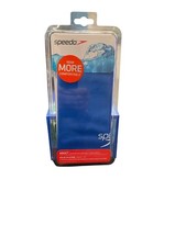Speedo BLUE Silicone Solid Swim Cap One Size Unisex  QTY 1  Brand NEW 