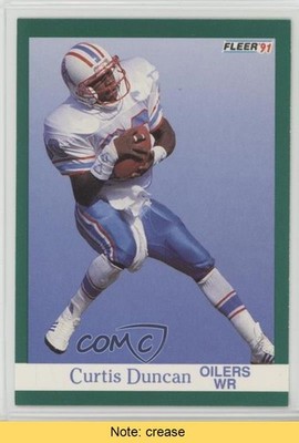 1991 Fleer Curtis Duncan #59 READ 0b5