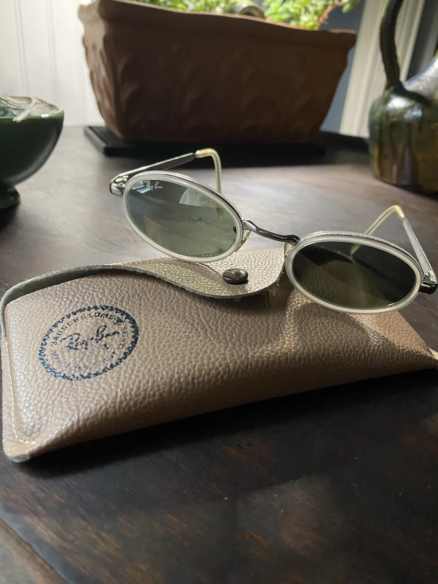 Ray-Ban Sunglass OVAL (未使用品) Ray-Ban Oval RB3547 003/R5 Silver Sunglasses - eye-oo.com