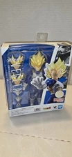 Bandai Dragon Ball Z Super Saiyan Vegeta 5.3 in Action Figure - Box Has Damage