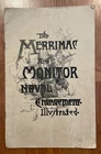 1886 souvenir booklet panorama display Merrimac & Monitor naval battle