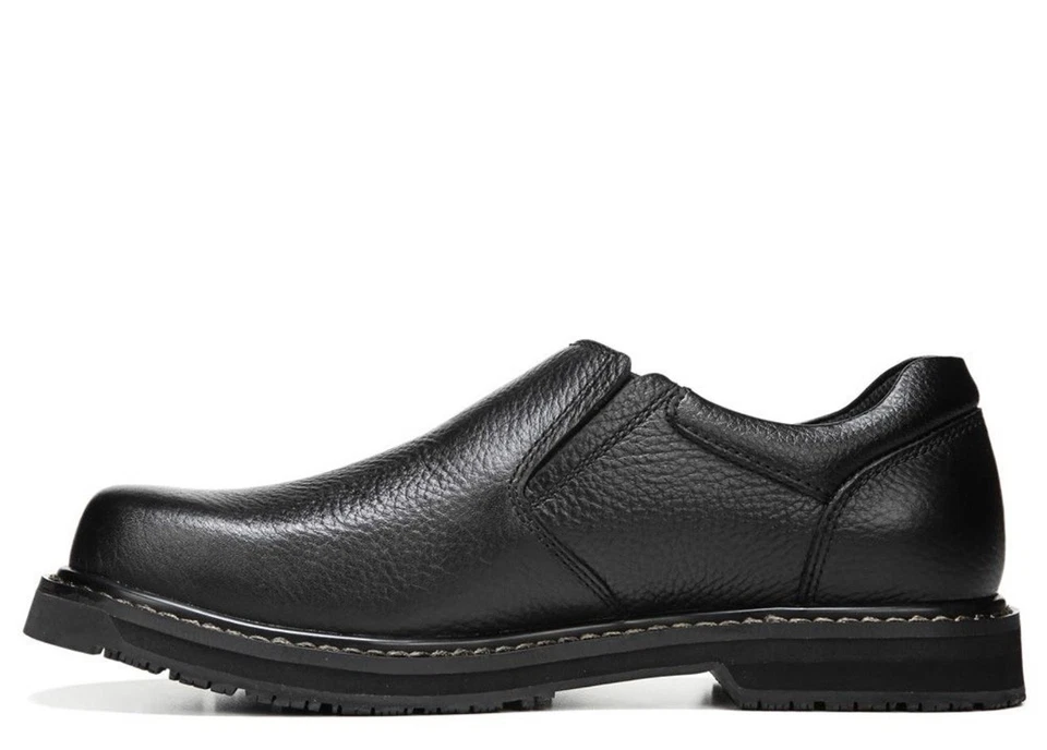 Dr. Scholl's Winder II Men's Slip On Size 10 W Black. Oil Resistant Outsole -NEW - Image 4 of 4