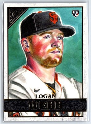 2020 Topps Gallery #13 Logan Webb RC Giants