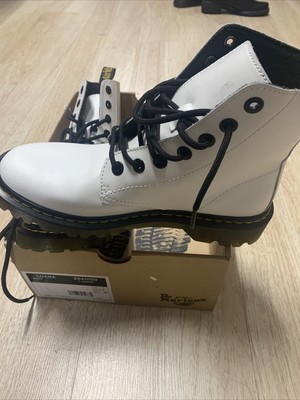 white doc martens luana
