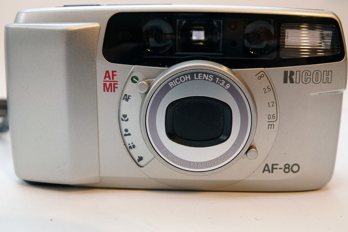 Rare Vintage Ricoh AF-80 30mm lens AF/MF 35mm Lomo Film Camera +