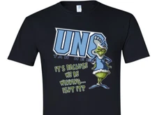 Grinch - North Carolina - UNC - Tarheels - Youth & Adult Sizes - Unisex