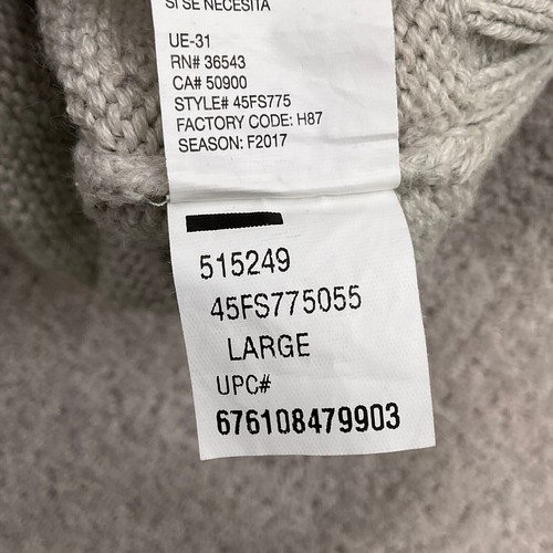 Suéter IZOD Hombres XL Rojo Azul Marino Isla Justa Rayas Raglán Botón Esquí Retro - Imagen 6 de 12