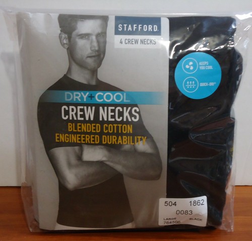 Blended Cotton Dry+Cool Crew-Neck 