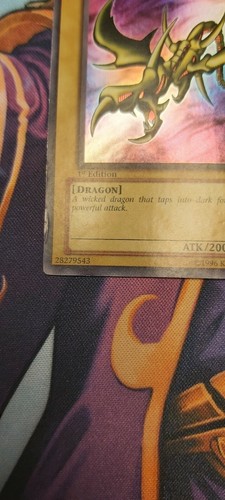 Yu-Gi-Oh! Curse of Dragon LOB-E053 1st Edition (Good) Super Rare - Picture 2 of 4