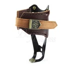 N+1 Handmade Leather Bike Bottle Holder Durable Cowhide for MTB Bikes from USA