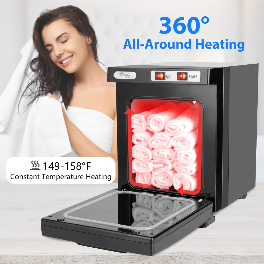 2in1 Hot Towel Warmer Cabinet UV Sterilizer Stainless Steel Facial Salon  Spa | eBay