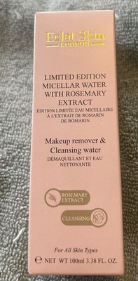 New 'Eclat Skin London' 3.38 FL OZ Rosemary Extra Limited Edition MICELLAR WATER