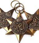 Replica x10 WW2 Australia military Pacific Star medals army air force kokoda