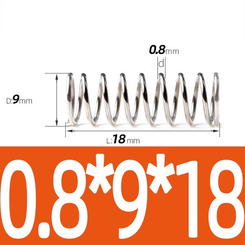 Compression Spring Steel 0.2 - 1mm Wire Dia 2mm - 12mm OD Small Pressure Springs - Picture 80 of 130