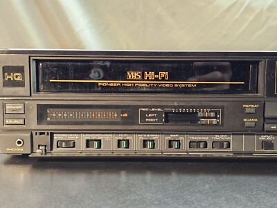 レコーダー Pioneer DIGITAL Hi-Vision RECORDER Pioneer VH-900 Hi-Fi VHS Stereo Video Cassette Recorder REPAIR