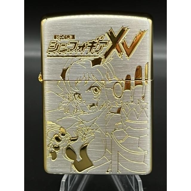 Zippo Oil Lighter Senki Zesshou Symphogear Hibiki Tachibana Gold