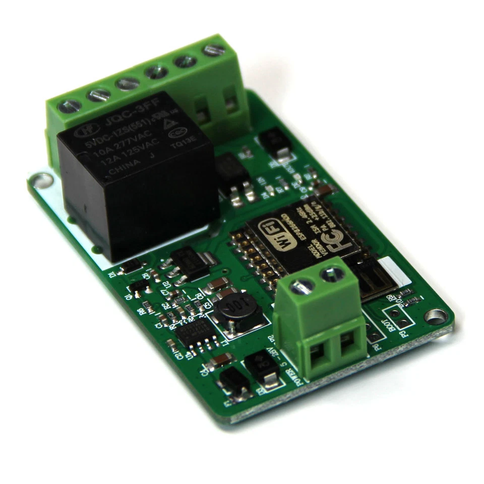 DC 7-30V ESP8266 WIFI Relay Module ESP-12F Network Relay Module 220V 10A - Image 3 of 4