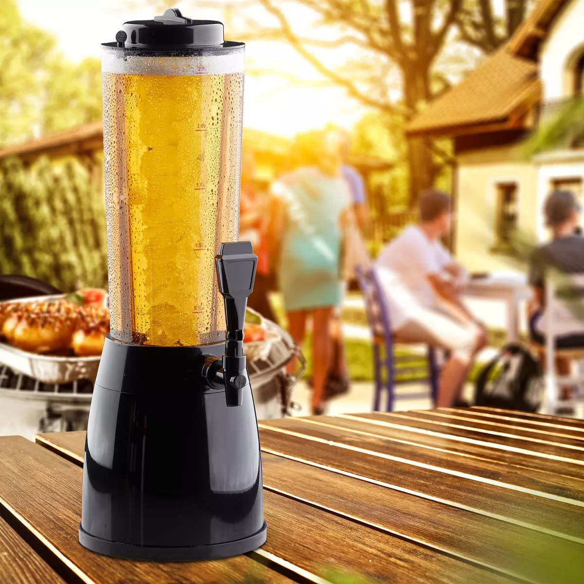 Portable beer cooler with tap 2025