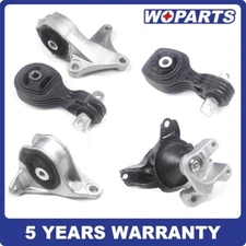 5PCS Engine AND Trans Mount Set Fit For 2012-2014 Honda CRV (2.4L 4-cyl) FWD AWD