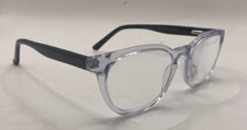 SUCCESS EYEGLASSES FRAMES ONLY NEW SS-125 CRYSTAL/BLACK FULL RIM 47-21-140