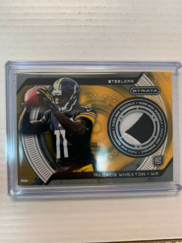 Markus Wheaton 2013 Strata Rookie Jersey Card #SR-MW Serial #69/90 - Picture 1 of 1