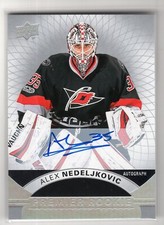2017-18 UD PREMIER 368 ROOKIE RC AUTOGRAPH AUTO ALEX NEDELJKOVIC - CANES