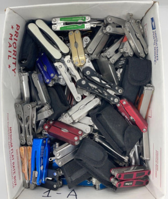 Lot of 10 Mini Multi-Tool Unbranded TSA Confiscated Variuos Styles Colors