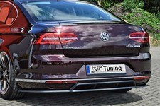 Heckdiffusor Heckansatz mit Cupspoiler aus ABS für VW Passat 3G B8 mit ABE