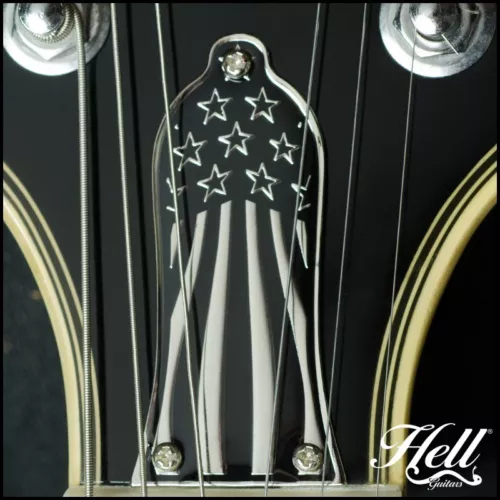 Glory Brass LP 3 hole Truss Rod Cover. Fits most Epiphone, Les Paul, SG + more