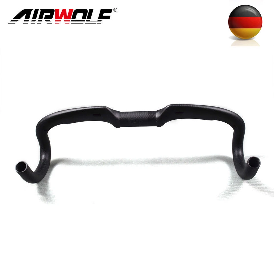 Airwolf T800 Carbon Rennrad Lenker 3K Carbon Rennrad Lenker 400/420/440mm - Bild 3 von 4