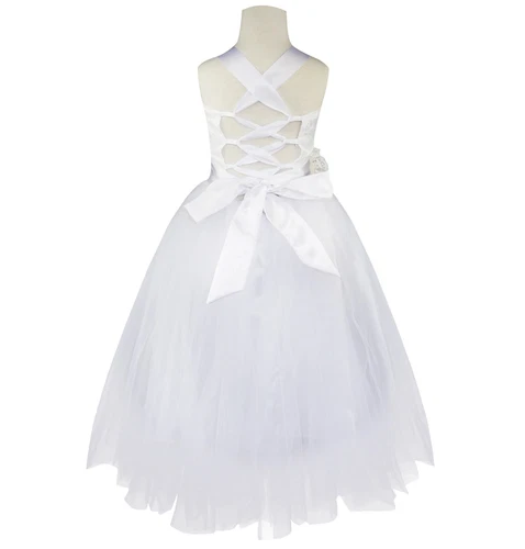 Flower Girl Dress Pageant Wedding Bridesmaid Formal Kids Party Princess Dresses - Picture 72 of 83