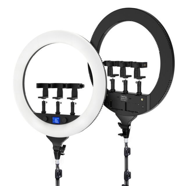 Innovatives LED-Ringlicht Set - Dual-Color-Stereo-Licht - Modell: F40