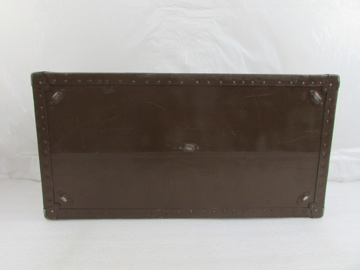 ビンテージ　米軍 US ARMY 希少 フットロッカ－ トランクBOX ビンテージ 米軍 US ARMY 希少 フットロッカ－ トランクBOX