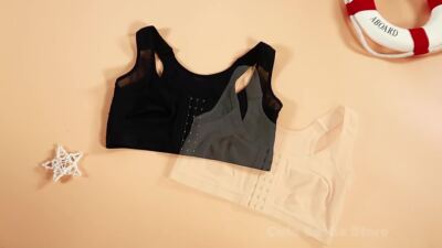 Nahtloser Bügelloser BH Damen - Frontverschluss Volle Abdeckung