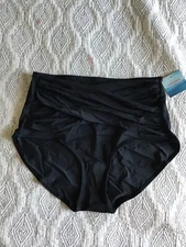 RUBY RIBBON HIGH WAISTED SWIM BOTTOM #1912 NEW!