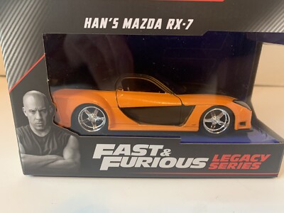 Jada Fast & Furious Legacy Series Heist Honda Civic EJ1 & Han's